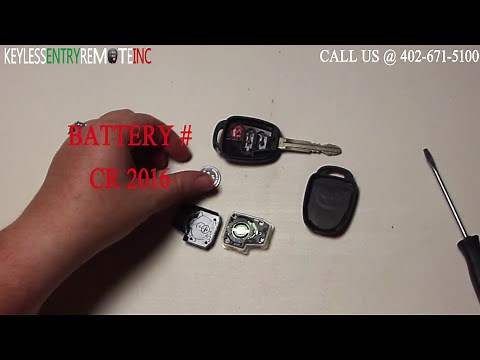 How To Replace A 2012 - 2021 Toyota Prius Key Fob Battery