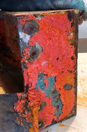 Workshop-DC on Instagram: "Damaged Rust Tool Box Restoration #reels"