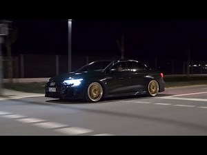 Audi RS3 8Y Sedan | Static on 20" BBS RT88 | KW-V3 Suspension gepfeffert | 4K