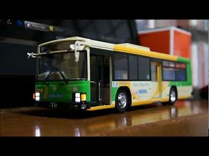 【RC BUS】Scale 1/32 Toei Bus ISUZU ERGA【FHD】