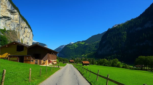 Exploring Lauterbrunnen, Switzerland in 4K | Alpine Views & Waterfalls