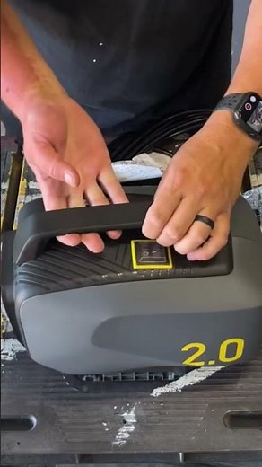 Active 2.0 pressure washer unboxing and setup