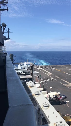 Landing on a Helicopter Carrier: A Navy Adventure