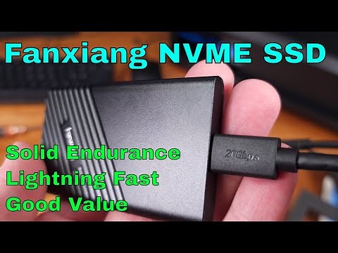 Fanxiang External NVMe SSD Review