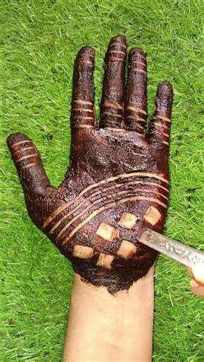 Mehndi ka design #shorts #mehndi #ytshorts #shortvideo #mehndihenna #simplemehndi