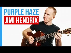 Purple Haze ★ Jimi Hendrix ★ [Chords] Guitar Lesson Acoustic Tutorial [with PDF]