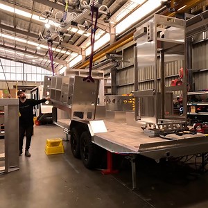 2.4K views · 20 reactions | Our unique manufacturing method uses laser cut and CNC (computer numerically controlled) pressed aluminium to make the cabinet carcasses. Each component is locked into position using structural fasteners to ensure no part can dislodge in the harsh outback corrugations. | Mountain Trail RV | Facebook