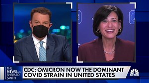 Omicron is now about 73% of the virus sequenced in the U.S., says CDC Director Walensky