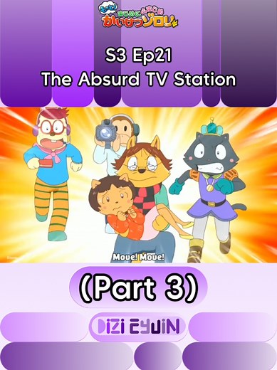 Kaiketsu Zorori S3 EP21: The Absurd TV Station