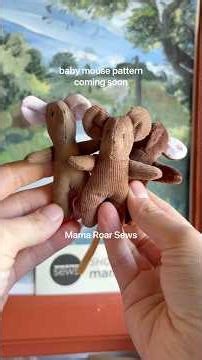baby mouse pattern coming soon — sewing process