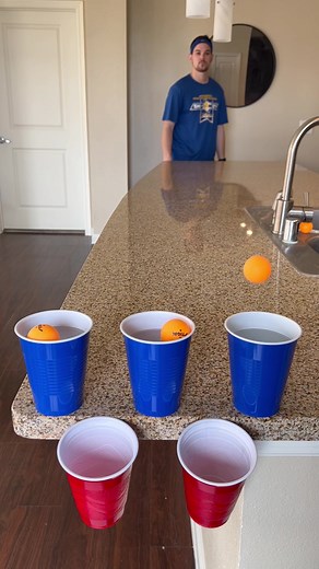 Satisfying Counter Pong Trick Shot Game