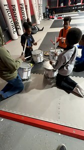 Practicing snare drum rolls. | Atlanta Drumacademy