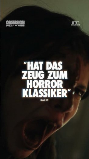 Jeder Wunsch hat Konsequenzen. OBSESSION – DU SOLLST MICH LIEBEN | Jetzt nur im Kino.
