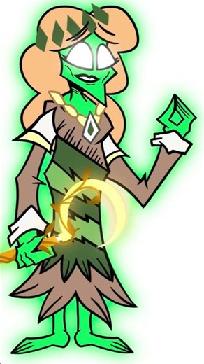 DEMETER DESIGN REVEAL 🍃🌺✨ #art #animation #greekmythology #fantasy #animationart #nature