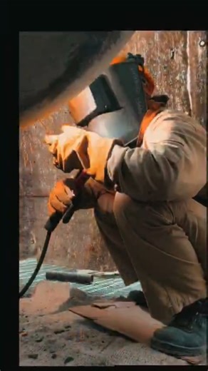 welding work #arcwelding #weldingtechnique #walding #metalworking