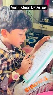 lets learn math in new way #maths #study #ukg