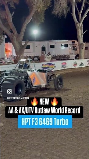 🚀 2-Cylinder UTV Breaks World Record with HPT F3 6469 Turbo