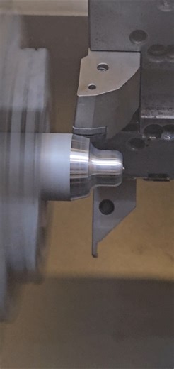 CNC Turning, Example of G71 Cycle