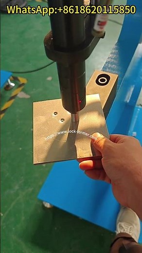 Heavy-Duty Hydraulic Clinching Machine: Ideal for Thick Metal Sheet Processing#SteelFab2026 #sharjah