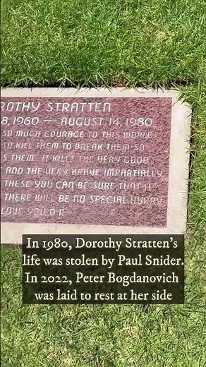 Petter Bogdanovich and Dorothy Stratten 🪦🪦 #dorothystratten #peterbogdanovich #tragiclove