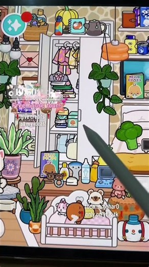 toca boca FREE house tour❗️😍😱 #tocaboca #tocagohar #tocaaesthetichousetour