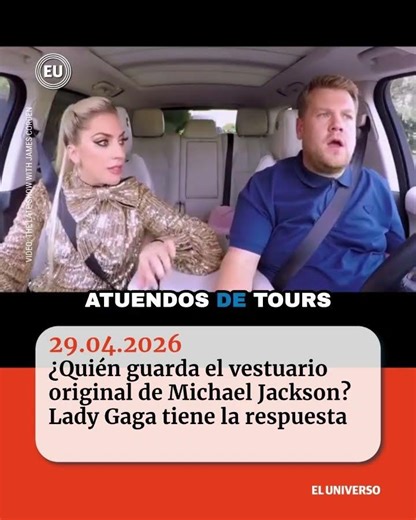 ¿Quién guarda el vestuario original de Michael Jackson? Lady Gaga tiene la respuesta