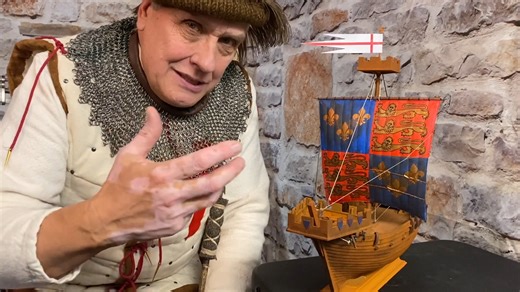 This is what happened when fire arrows hit a wooden warship