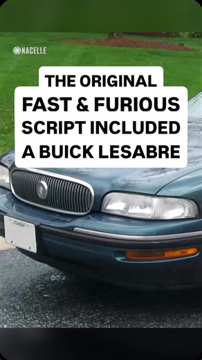 2.7K views | Here’s how the original Fast & Furious script included a Buick LeSabre  Watch Icons Unearthed now on the @nacellecompany YouTube channel! #fastandfurious #nacelle #documentary | Nacelle Toys | Facebook