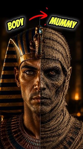 How Were Mummies Made 😱 #shorts