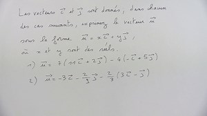 Simplifier des expressions vectorielles - 2nde