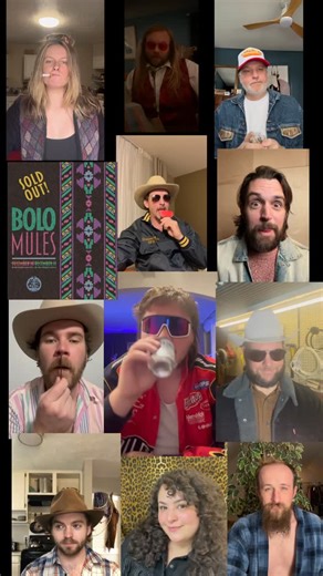 Bolo Mules on Instagram: "CHOOSE YOUR FIGHTER 💛 Bolo Mules is officially sold out. We’ll see you for back to back nights @theburlky 💪 Tag yourself. We’re @will_leebanger … blown away that we got everybody together this quick. Don’t call it a comeback ✋🏼 we’ll see how it goes #bolomules #90scountry #sharethelex #countrymusic"