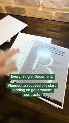 Everything you need to start bidding and winning gov contracts