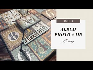 ☕[TUTO ]ALBUM 116 ALCHEMY de @Stampéria partie 8