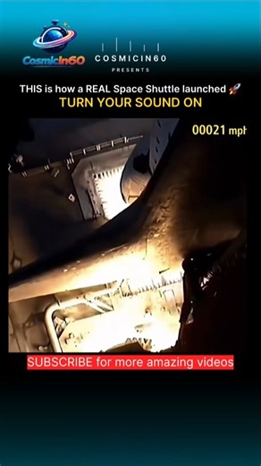 This Is What a REAL Space Shuttle Launch Sounded Like 🚀 | NASA Archive