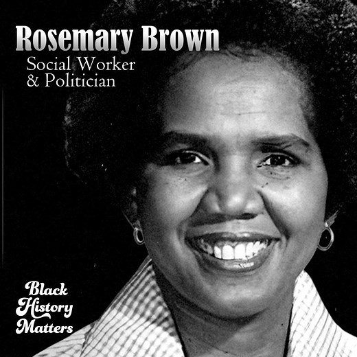 Named an Officer of the Order of Canada, Rosemary Brown dedicated her political career to advocating for housing, employment and human rights. This Black History Month, learn her full story and impact on Canada's political history from Get REAL's Black History Matters campaign. blackqr.ca | Freedom Mobile