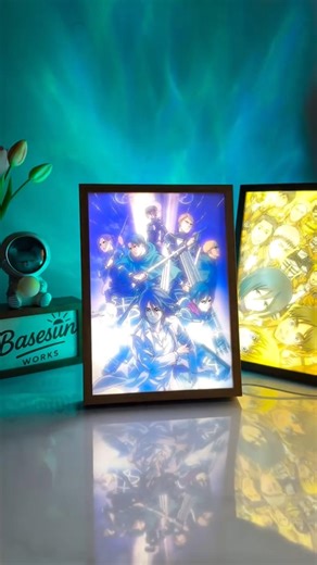 All of Them... One Final Story#attackontitan#lightbox#homedecor#animeart#eranewyear#giftideas