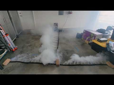 Fog Machine Tube Accessory Kit Demo