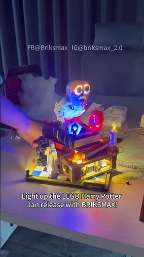 Light up LEGO Harry Potter Sorcerer's Stone – Collectors' Edition with BRIKSMAX!