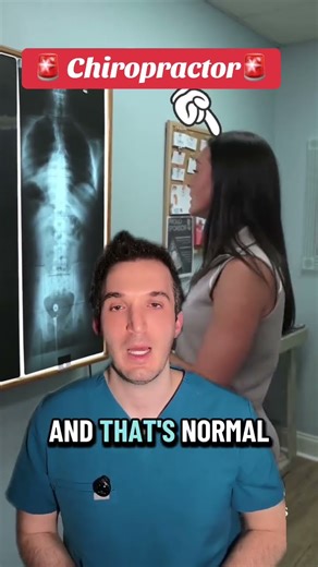 Surprise surprise. Chiropractor doesnt know how to look at an x-ray.