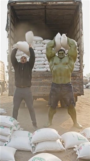 me and hulk load a truck #equestrian #funny #varshasolanki202 #horserider #sillyness #funnyface #yt