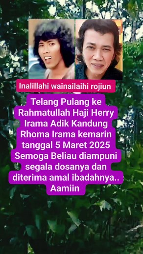 Herry Irama adik kamdung Rhoma irama meninggal dunia | Dangdut Nostalgia