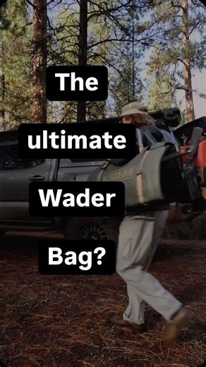 If you need a storage solution for your gear, comment “Gear Roll” below 👇🏻 @riversmithusa has crafted the ultimate wader bag that turns gearing up into a luxury experience. It has plenty of space to hold several pairs of waders, boots, a net, and a large waterproof pouch for all of your valuables. Say goodbye to a cluttered trunk and organize your gear with the Convoy Gear roll from @riversmithusa. Simon @fly_goddd wrote an extensive review on this bag earlier this summer on @oregonflyfishingb