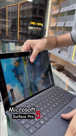 Microsoft Surface Pro 5: i5 7th Gen, 8/256GB SSD, 12.3-Inch with Backlight Keyboard, Face Lock