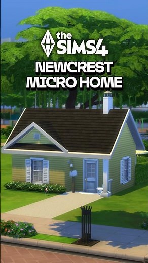Newcrest micro home | The Sims 4 build challenge 🌼