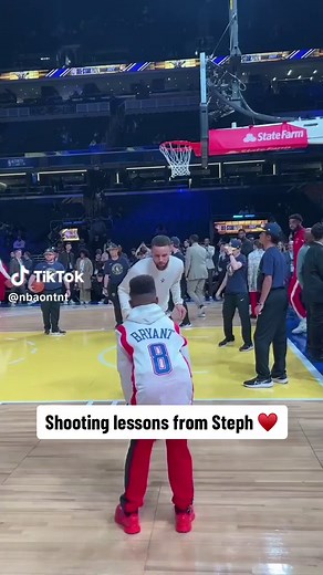 Steph Curry Shooting Lessons for Ciara’s Son | 2024 NBA All-Star Game