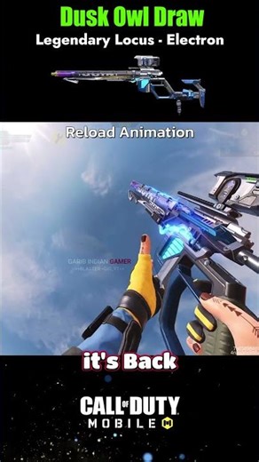 Legendary Locus - Electron Inspection +iron + Kill effect Shorts | Dusk Owl Draw is Back in 2025