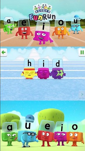 Alphablocks Magic Run #17 - Meet the Alphablocks! - Cbeebies Games