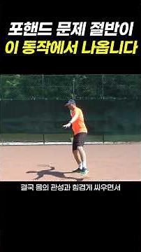 Half of your tennis problems start here.