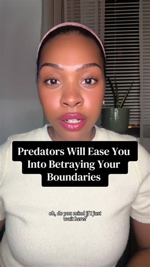 This show is a masterclass in the manipulation and persuasion tactics that predators use. Do not miss these small tests. They will always get more and more comfortable if you let them. If you feel uncomfortable don’t let it go. There’s a reason why it feels off, because it is and yes they did violate your boundary. Don’t let them. #manipulation #predator #SelfPreservation #TheBeastInMe #fyp