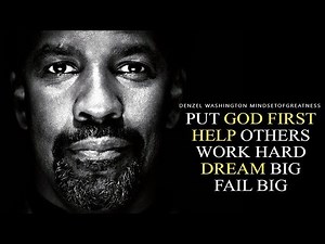 Denzel Washington - Motivational Speech & Video